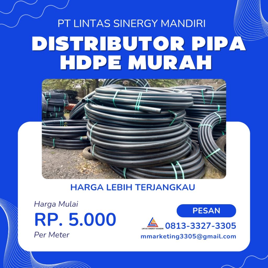 Distributor Pipa HDPE Murah Sidoarjo