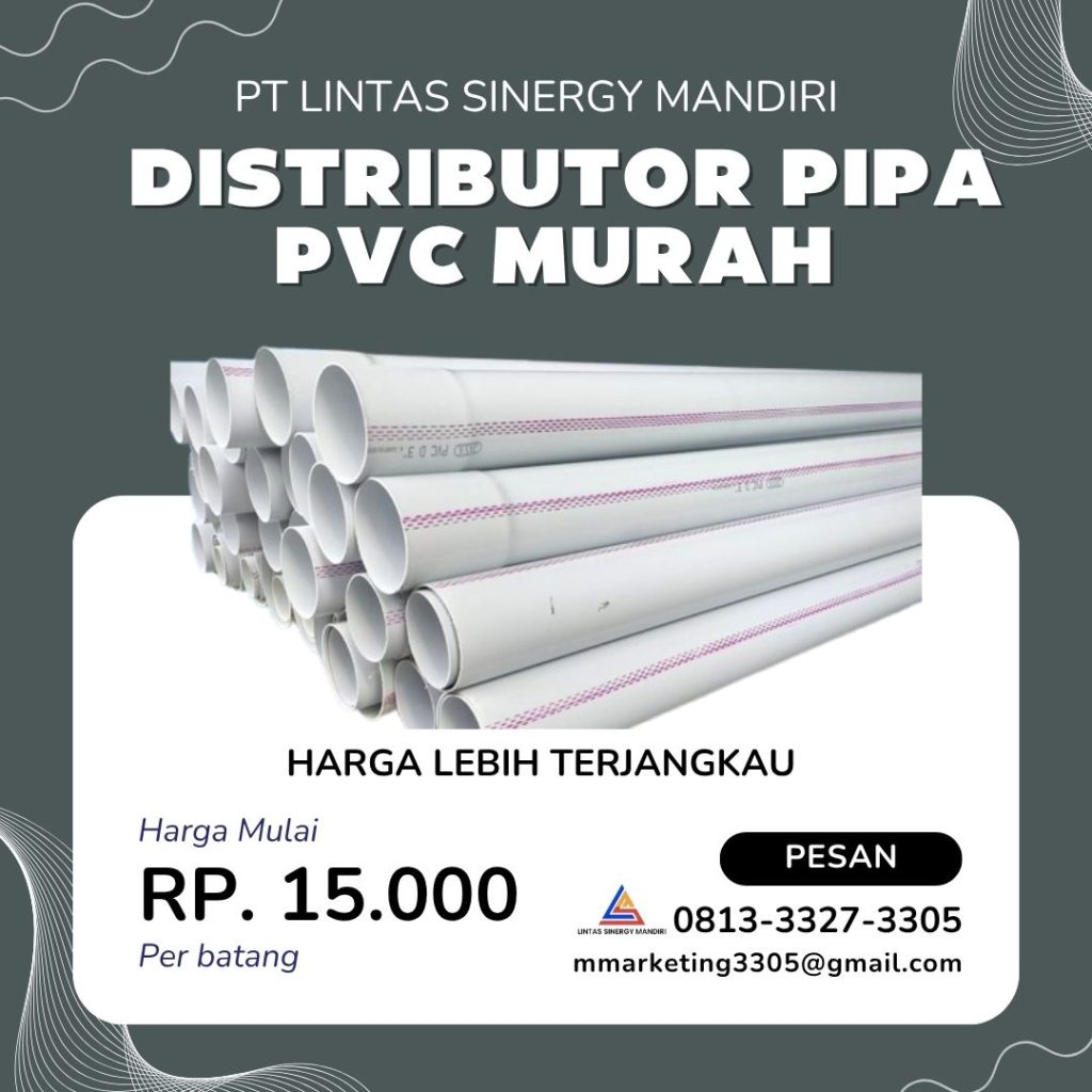 Agen Pipa PVC Murah Kota Surabaya