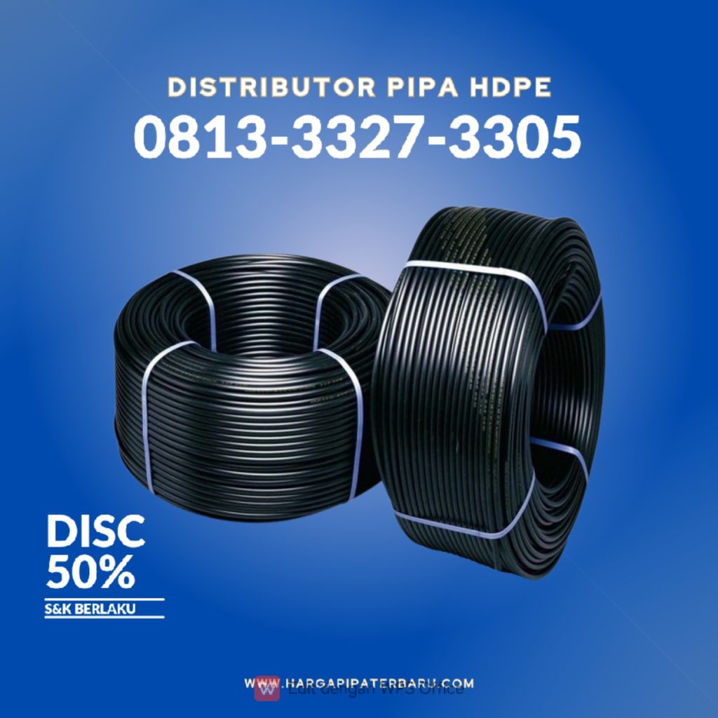 Distributor Pipa HDPE Murah Hadir Di Magelang