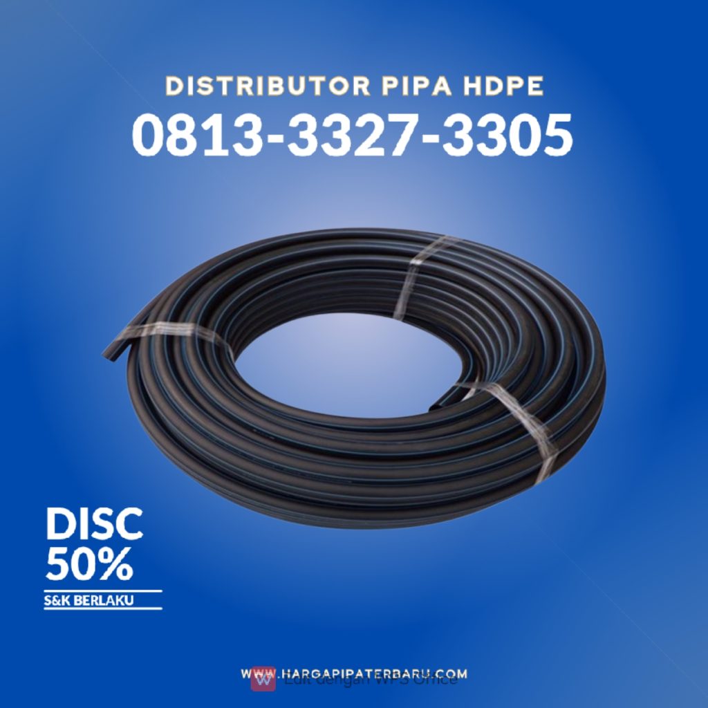 HDPE Trilliun PN10 Harga Murah Kab Demak