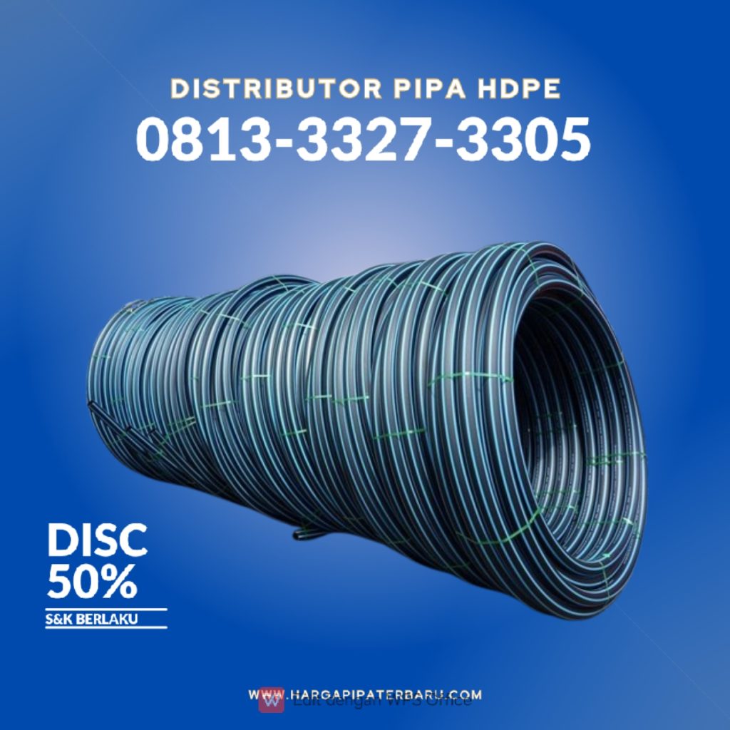 Distributor Pipa HDPE Murah Boyolali