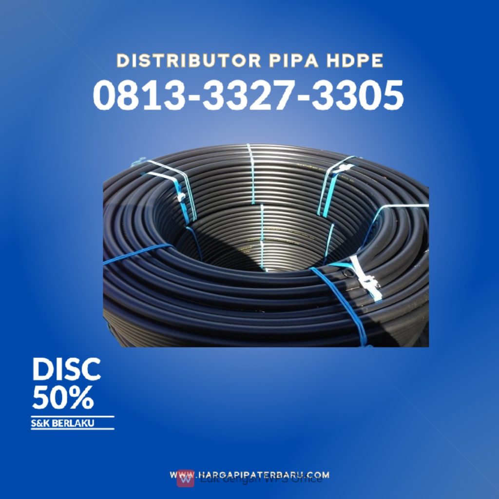 Supplayer Pipa HDPE Murah Hadir Di Pati