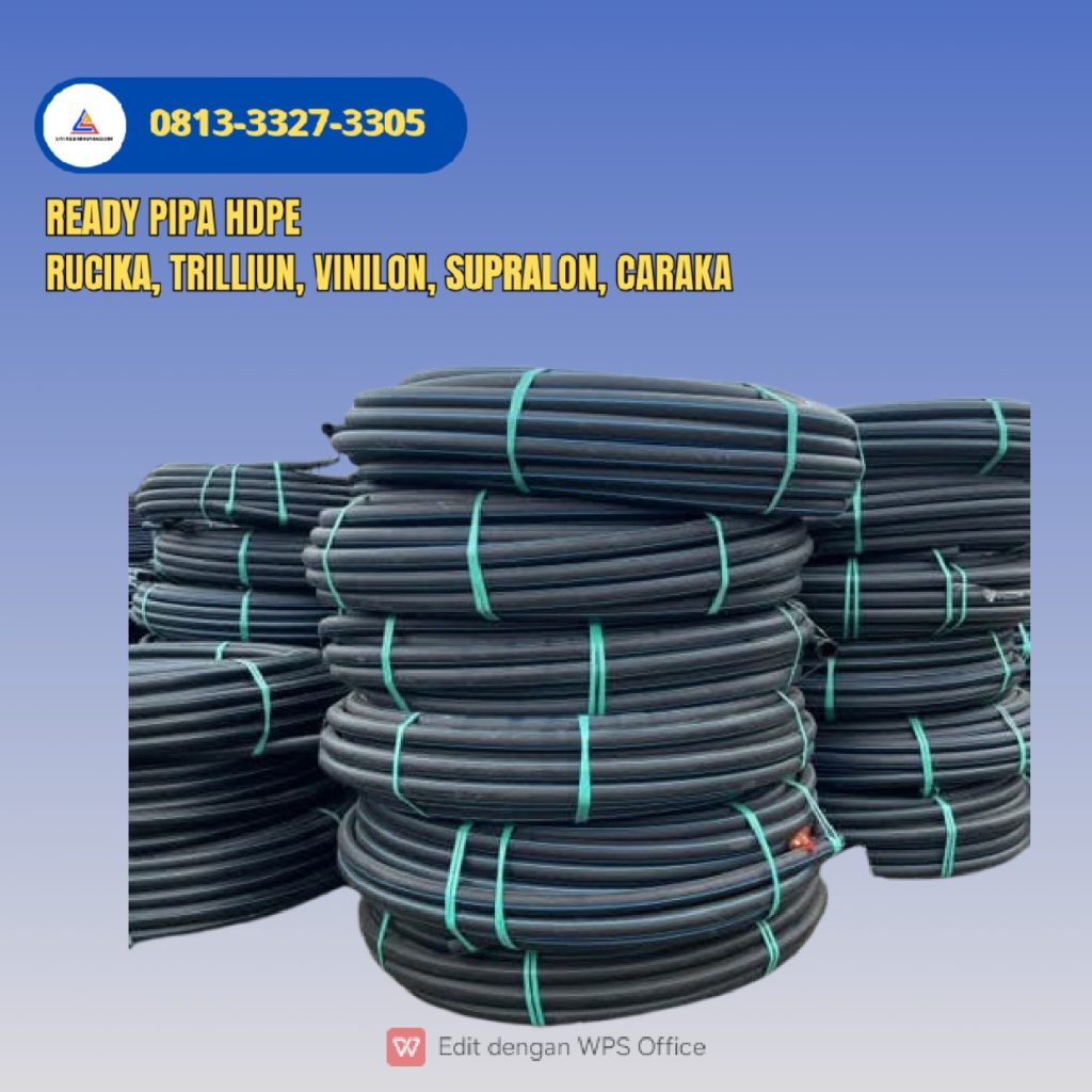 Pusat Pipa HDPE Murah Kota Tomohon | 081333273305