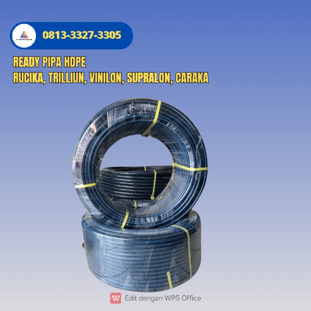 Pusat Pipa HDPE Murah Tolitoli | 081333273305