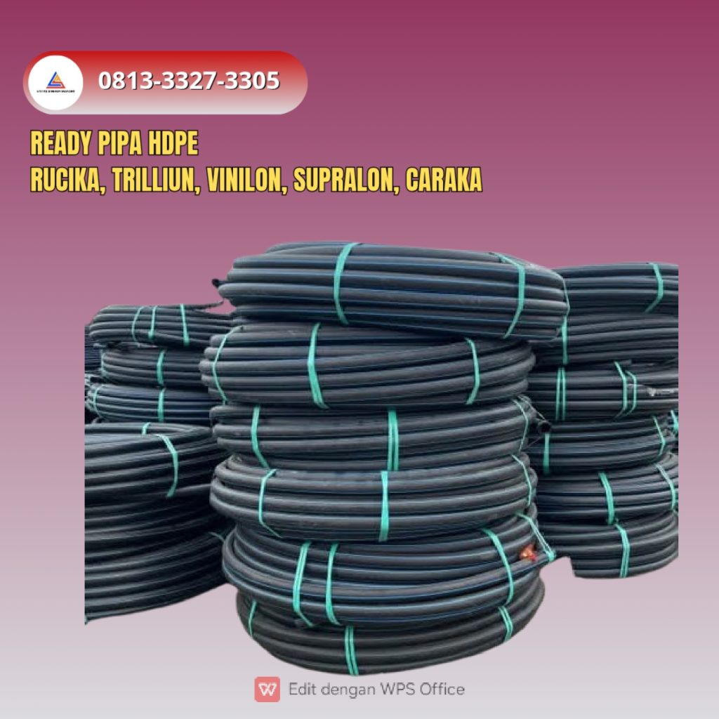 Pusat Pipa HDPE Murah Jeneponto| 081333273305
