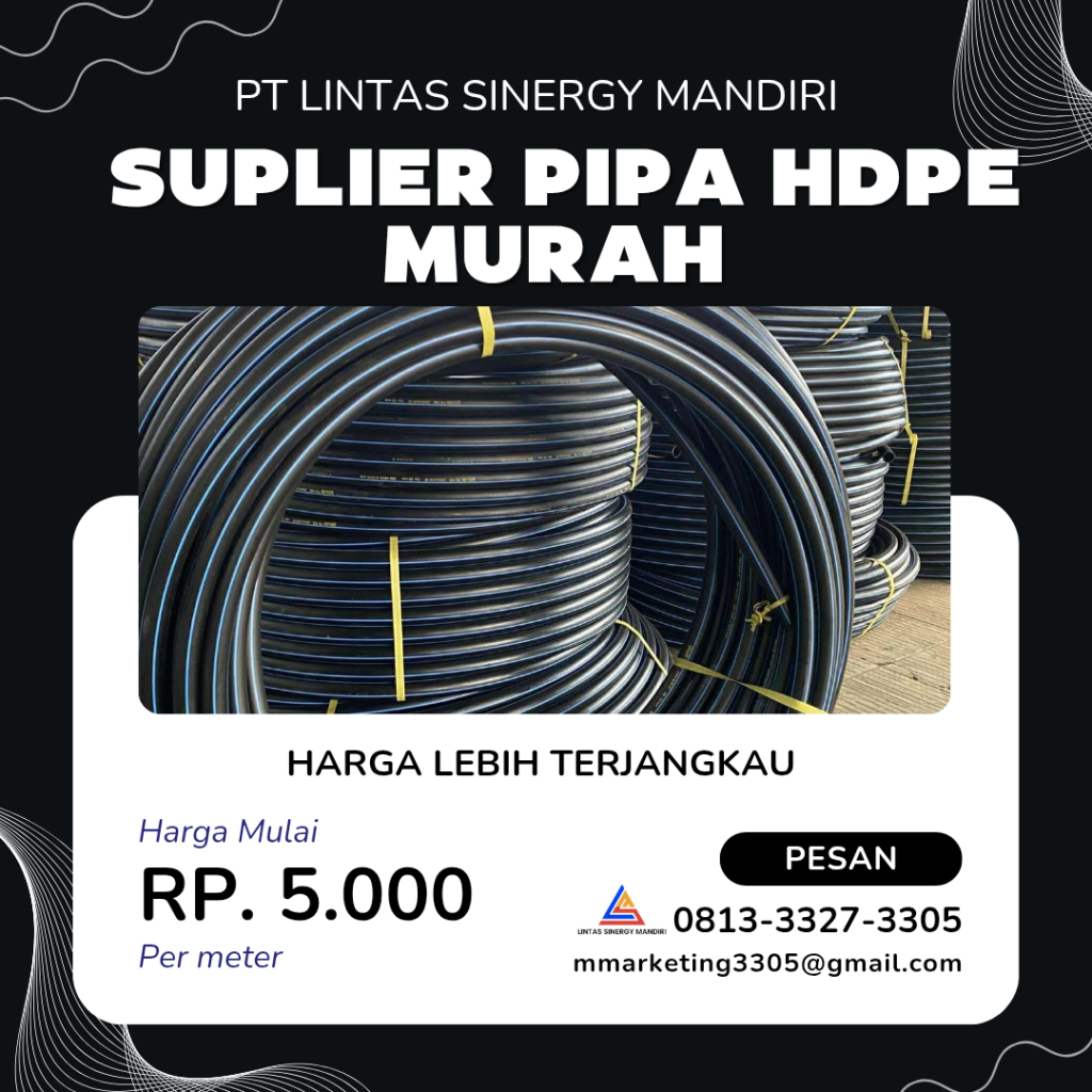 Support Pipa HDPE Murah Di Kota Binjai