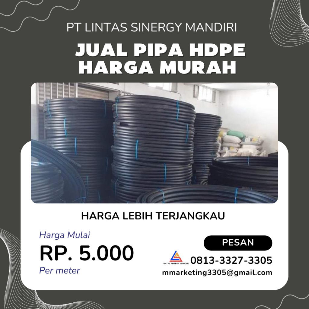Pusat Pipa HDPE Murah Di Pasaman | 081333273305