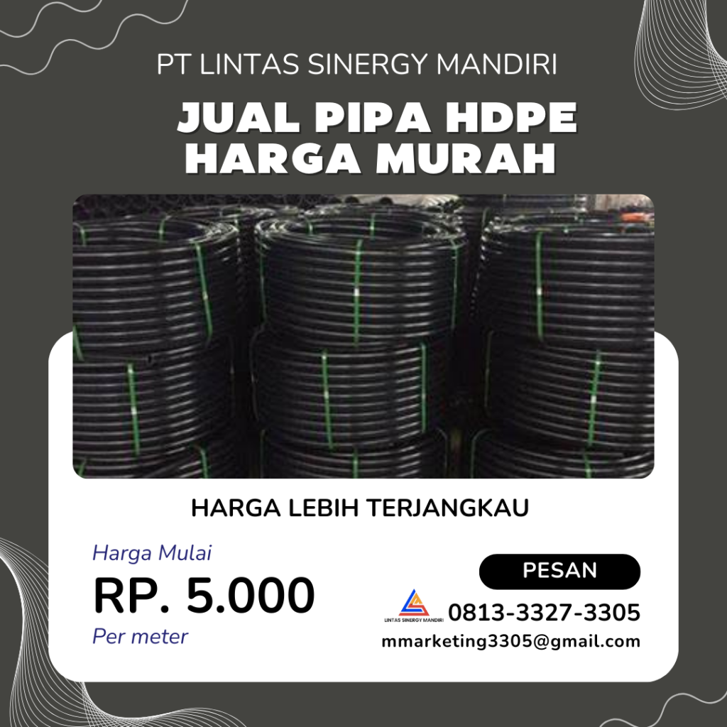 Pusat Pipa HDPE Murah Di Sijunjung | 081333273305