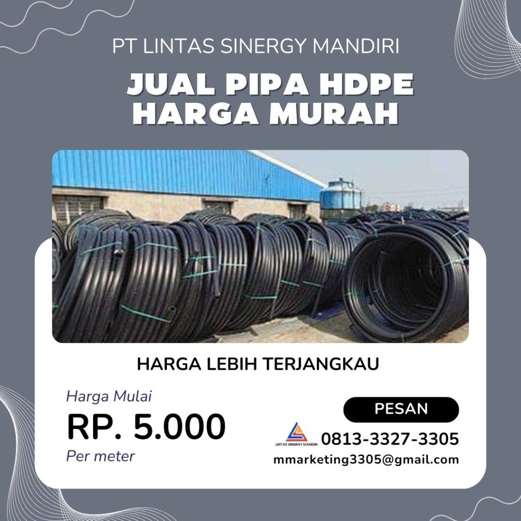 Pusat Pipa HDPE Murah Di Kota Pariaman | 081333273305