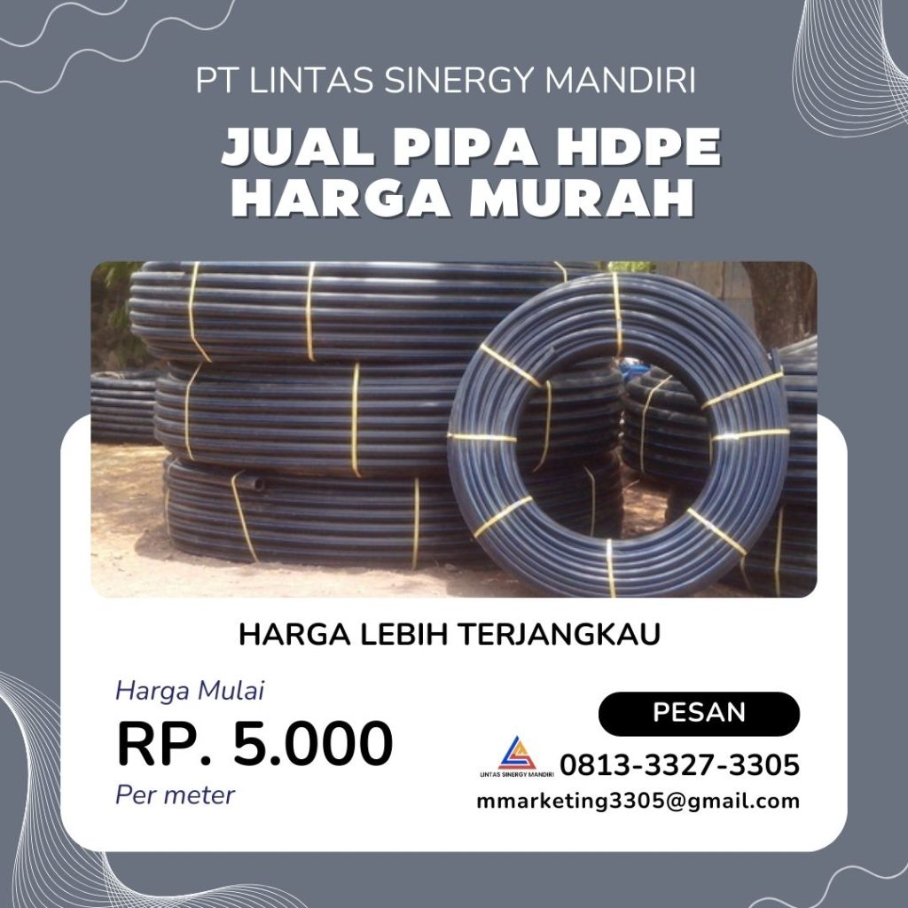 Pusat Pipa HDPE Murah Di Kota Payakumbuh | 081333273305