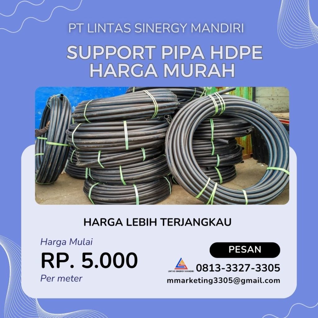Suplier Pipa HDPE Murah Di Bintan | 081333273305