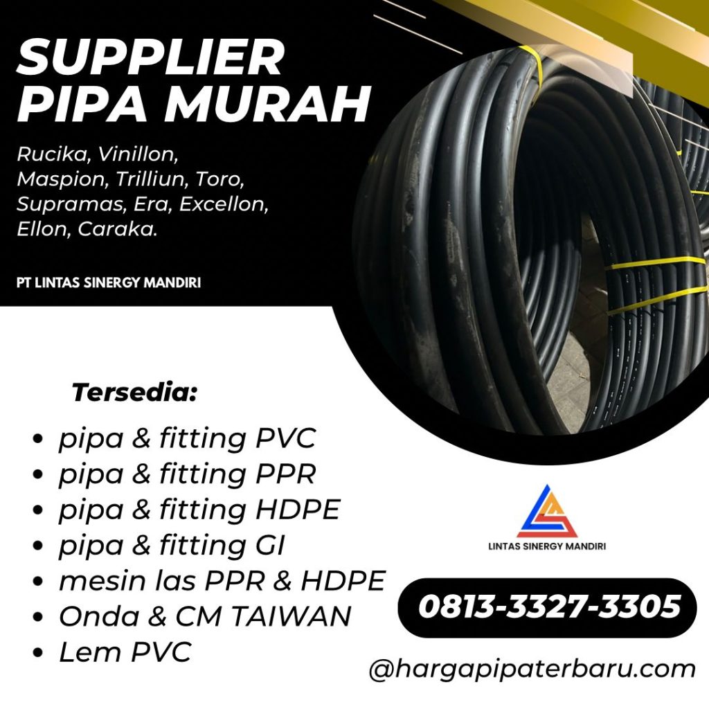 Ready Pipa HDPE Trilliun PN10 PN16 Bangkalan