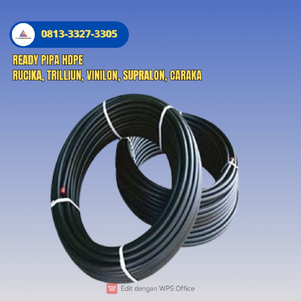 Pusat Pipa HDPE Murah Morowali | 081333273305