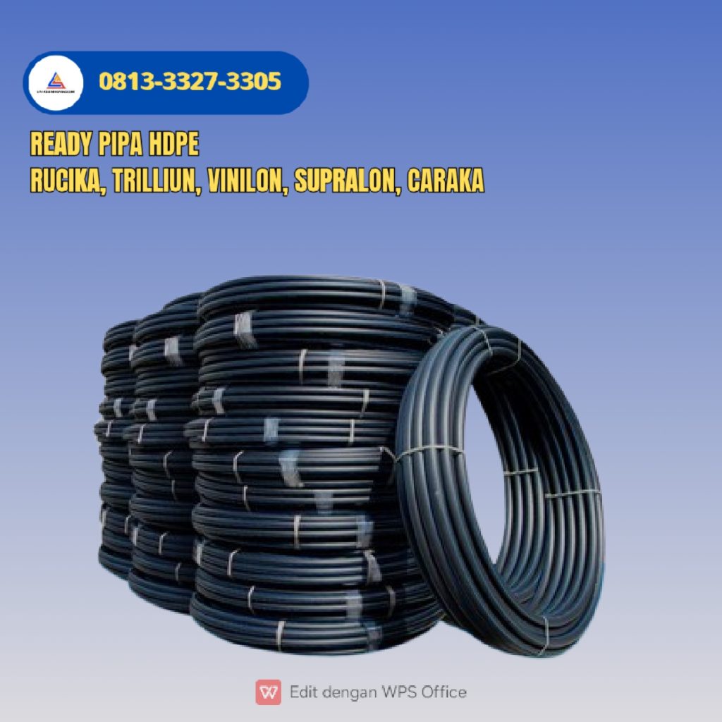 Pusat Pipa HDPE Murah Banggai | 081333273305