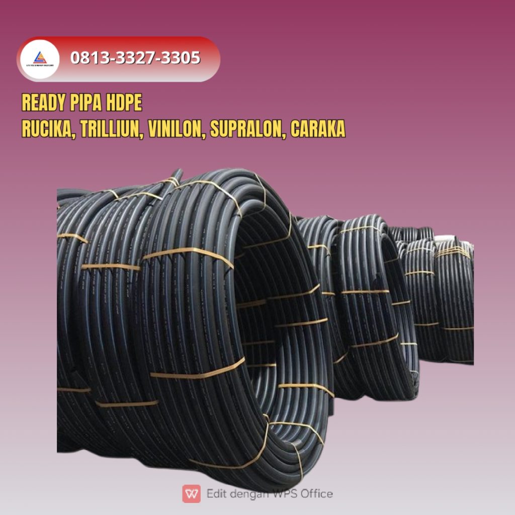 Pusat Pipa HDPE Murah Polewali Mandar | 081333273305