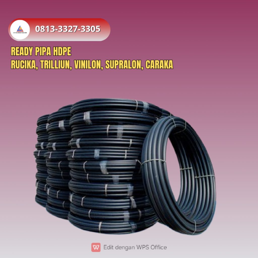 Pusat Pipa HDPE Murah Luwu Timur | 081333273305