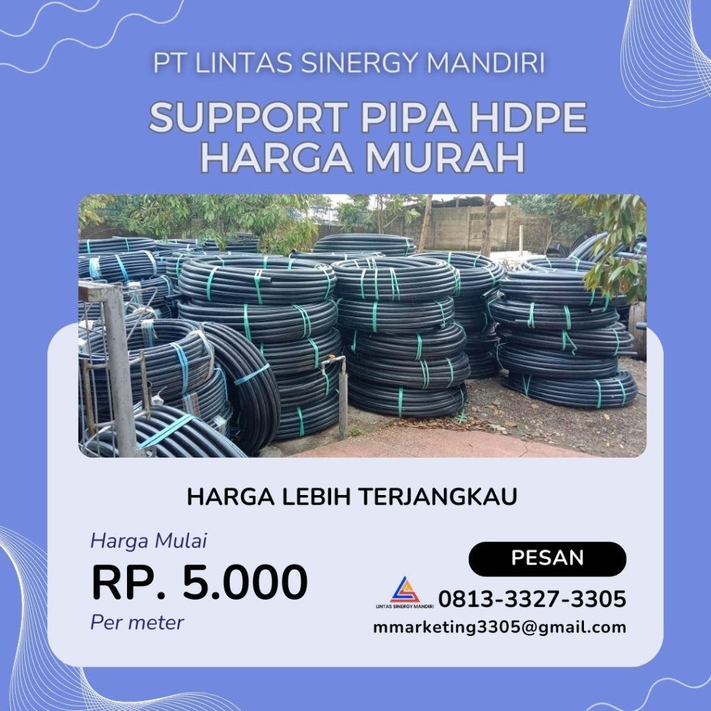 Suplier Pipa HDPE Murah Di Kepulauan anambas | 081333273305