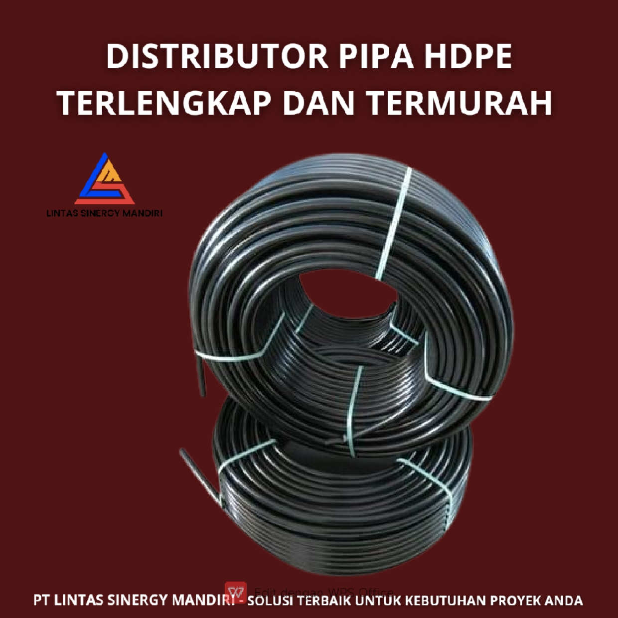 Suplier Pipa HDPE Murah Mandailing Natal | 081333273305