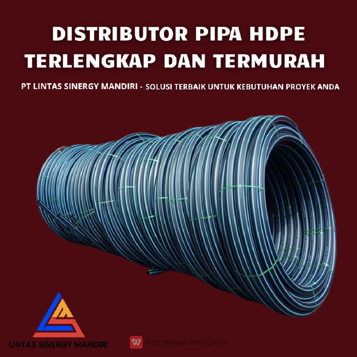 Jual Murah HDPE Trilliun Di Tanggamus | 081333273305