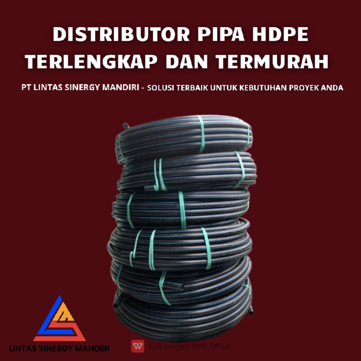 Jual Murah HDPE Trilliun Di Pringsewu | 081333273305