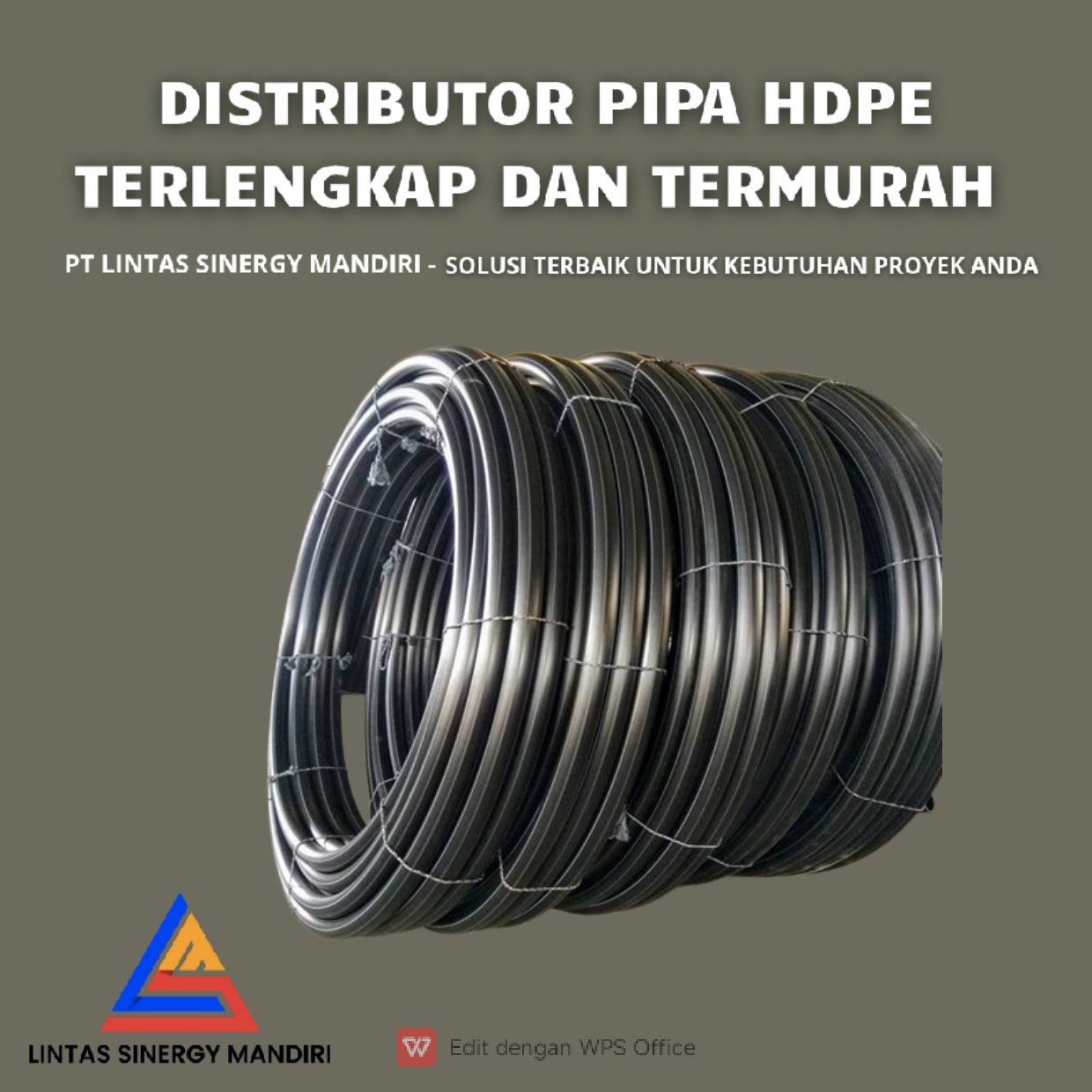 Pipa HDPE Rucika Boven DIgoel