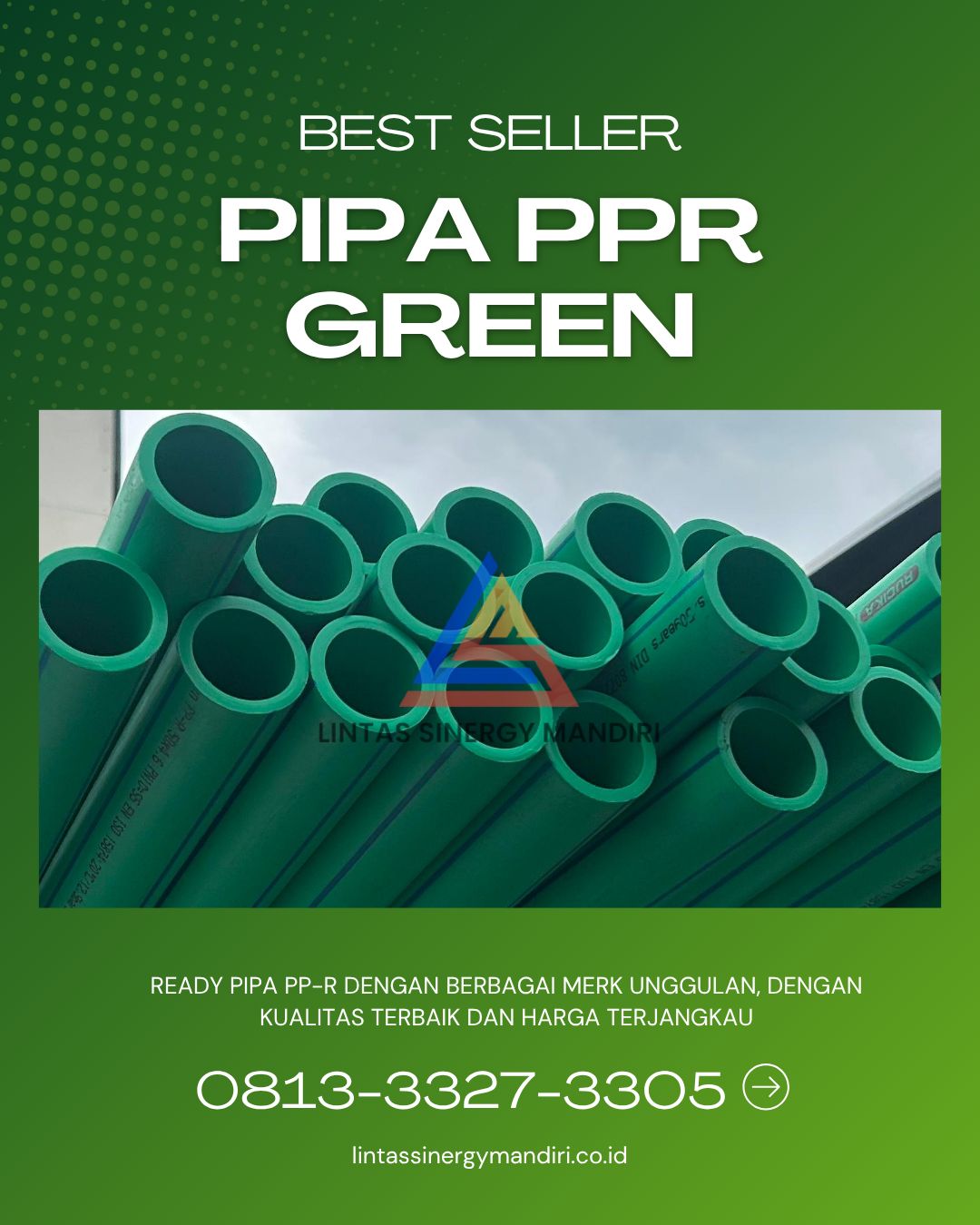 Supplayer Murah Pipa PPR Rucika Kab Muaro