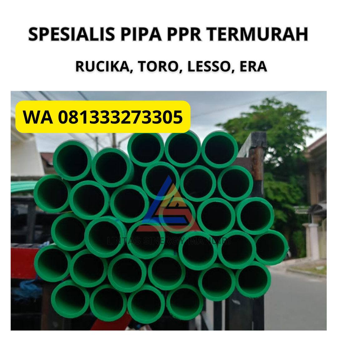 Pipa PPR Rucika Murah Kota Lubuk Linggau