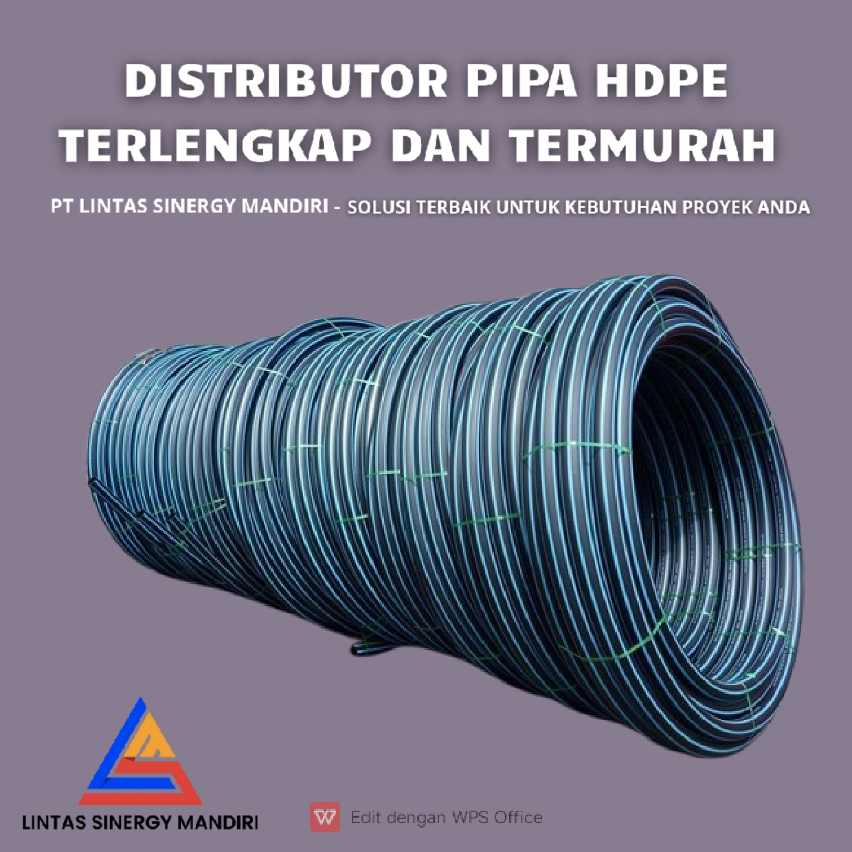 Pipa HDPE Caraka Harga Murah Di Kenjeran