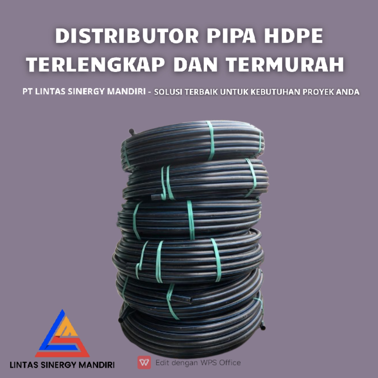 Pipa HDPE Trilliun Gubeng