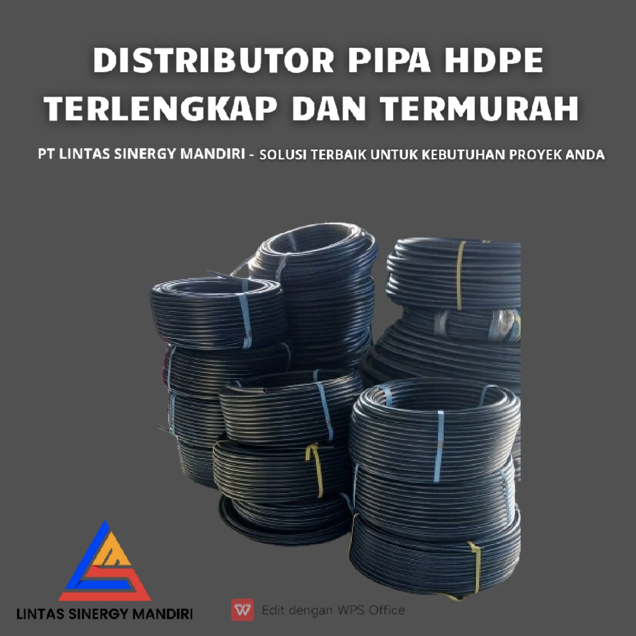 Jual Murah Pipa HDPE Rucika Gedangan