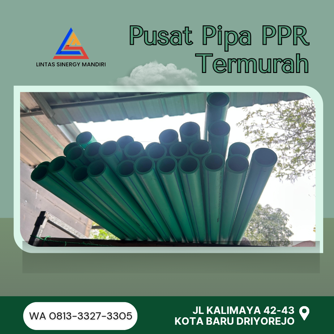 Pipa PPR Rucika Terbukti Murah Di Solok