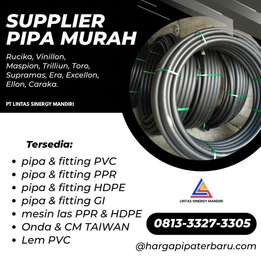 Supplier Pipa HDPE Trilliun Prime Surabaya