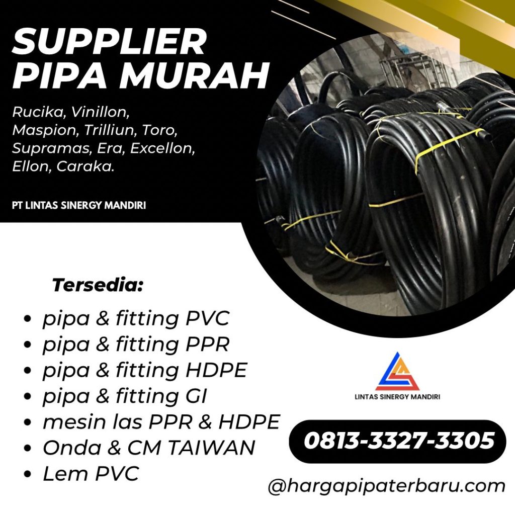 Ready Pipa HDPE Trilliun PN10 PN16 Pasuruan