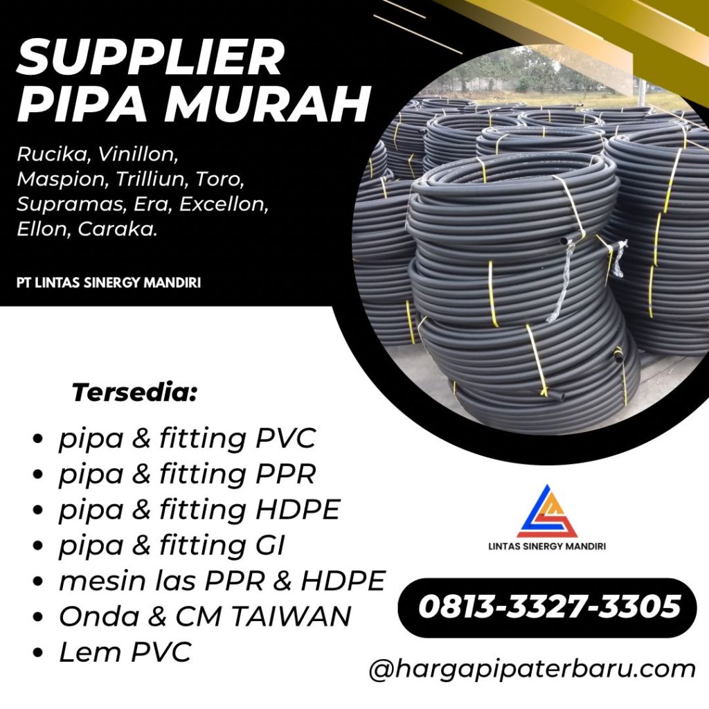 Pipa HDPE Trilliun Harga Turun Di Surabaya