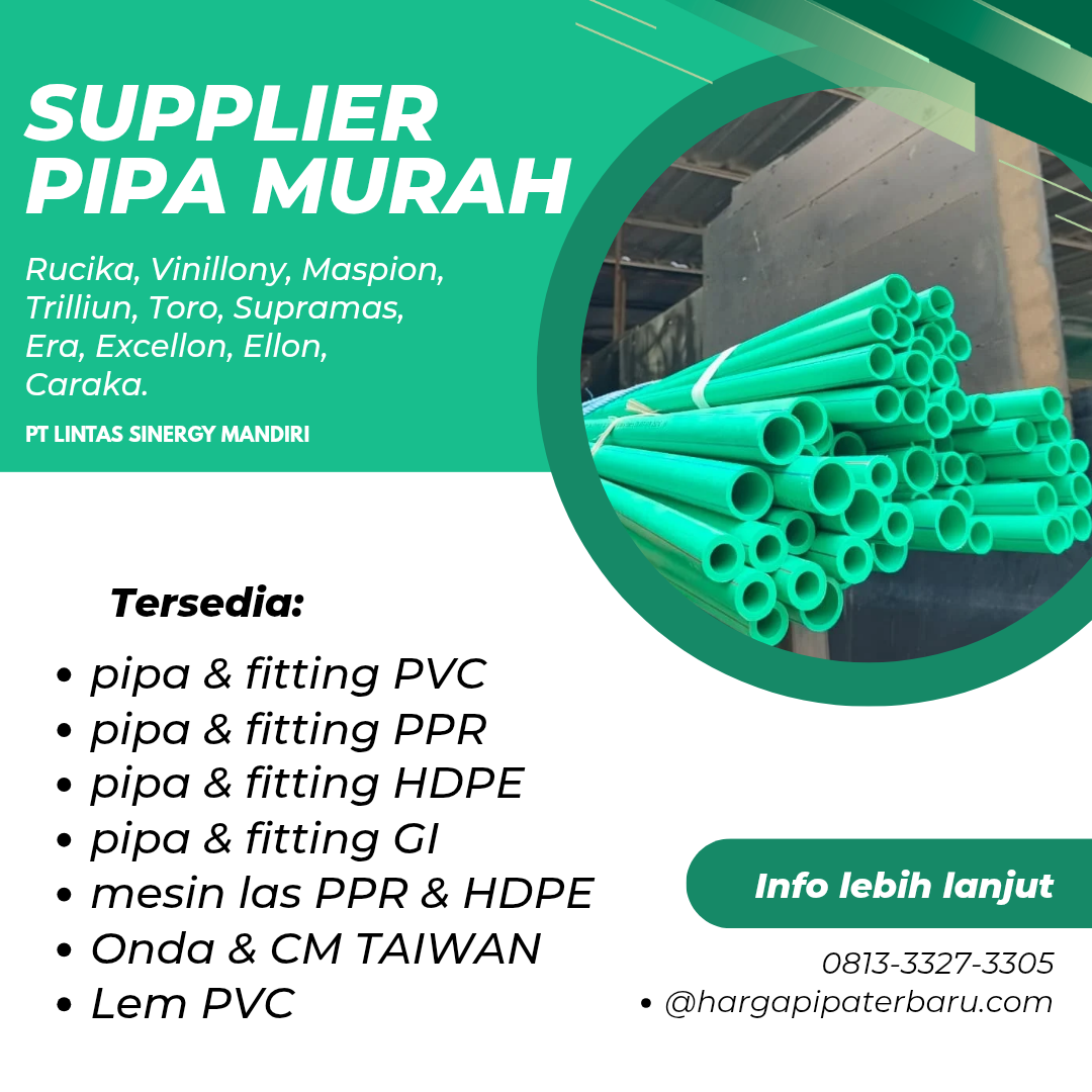 Promo Big Sale Pipa PPR Toro Wilayah Gresik