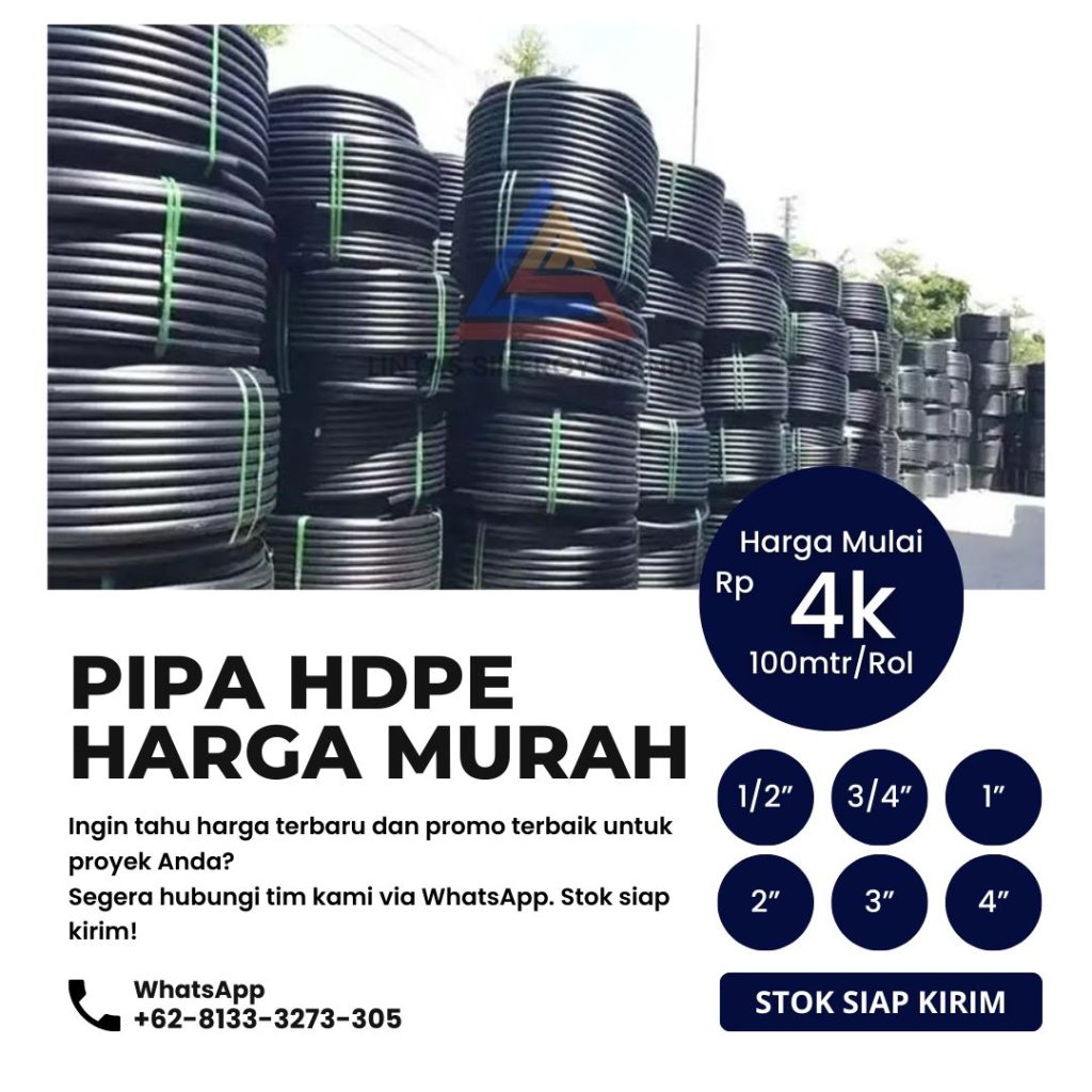 Spesial Diskon Pipa HDPE Rucika Di Sumenep
