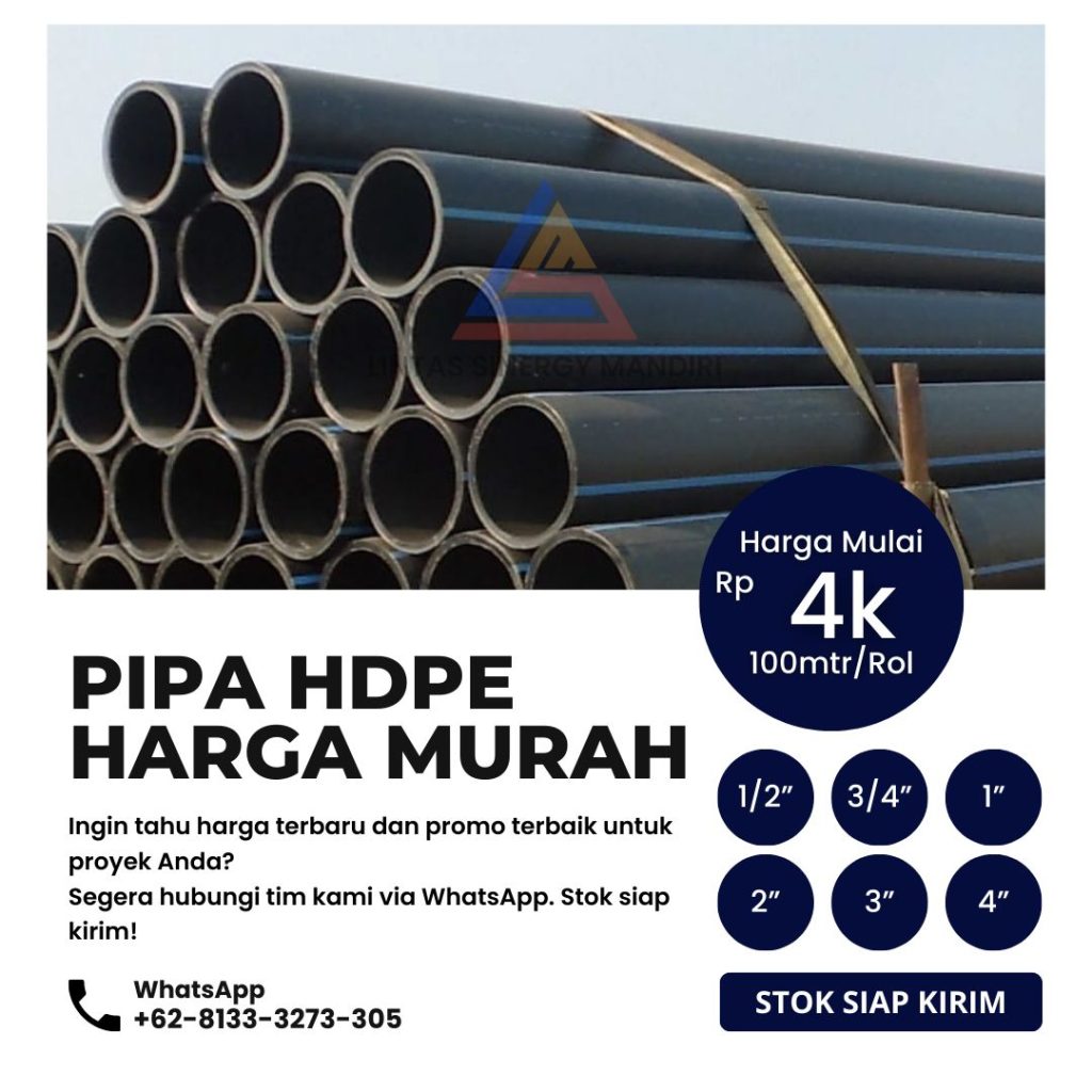 Spesial Diskon Pipa HDPE Rucika Di Jember