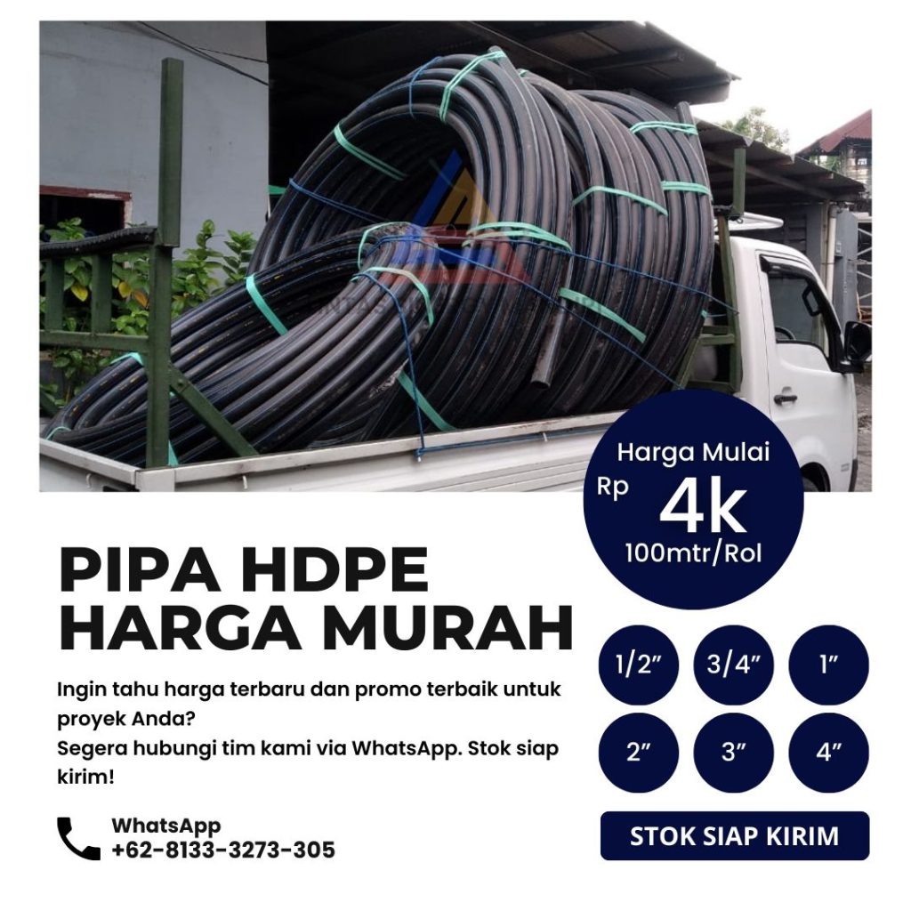 Spesial Diskon Pipa HDPE Rucika Di Sampang
