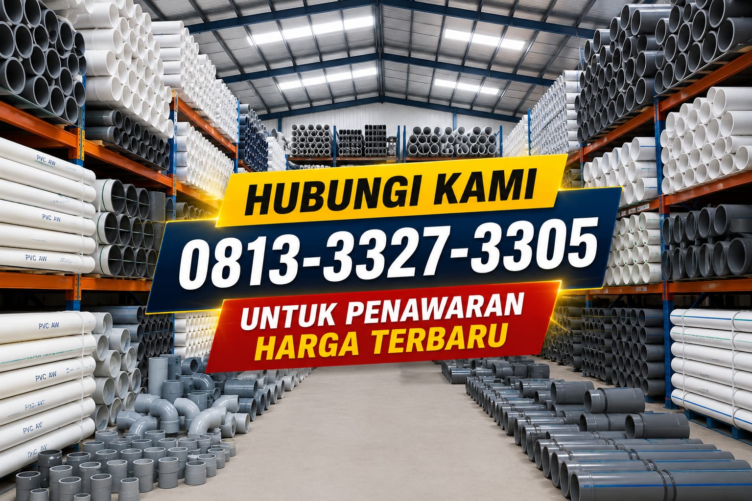 Jual PVC Trilliun Murah Untuk Saluran Air Di Asemrowo Surabaya